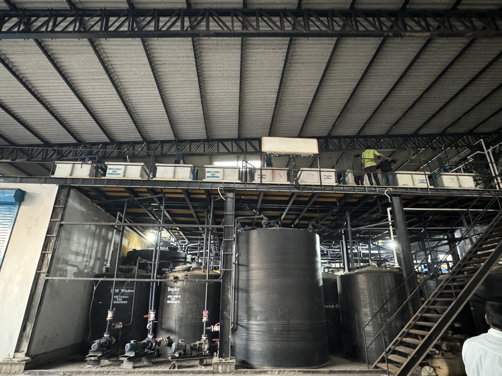Overhead crane in ACFI factory