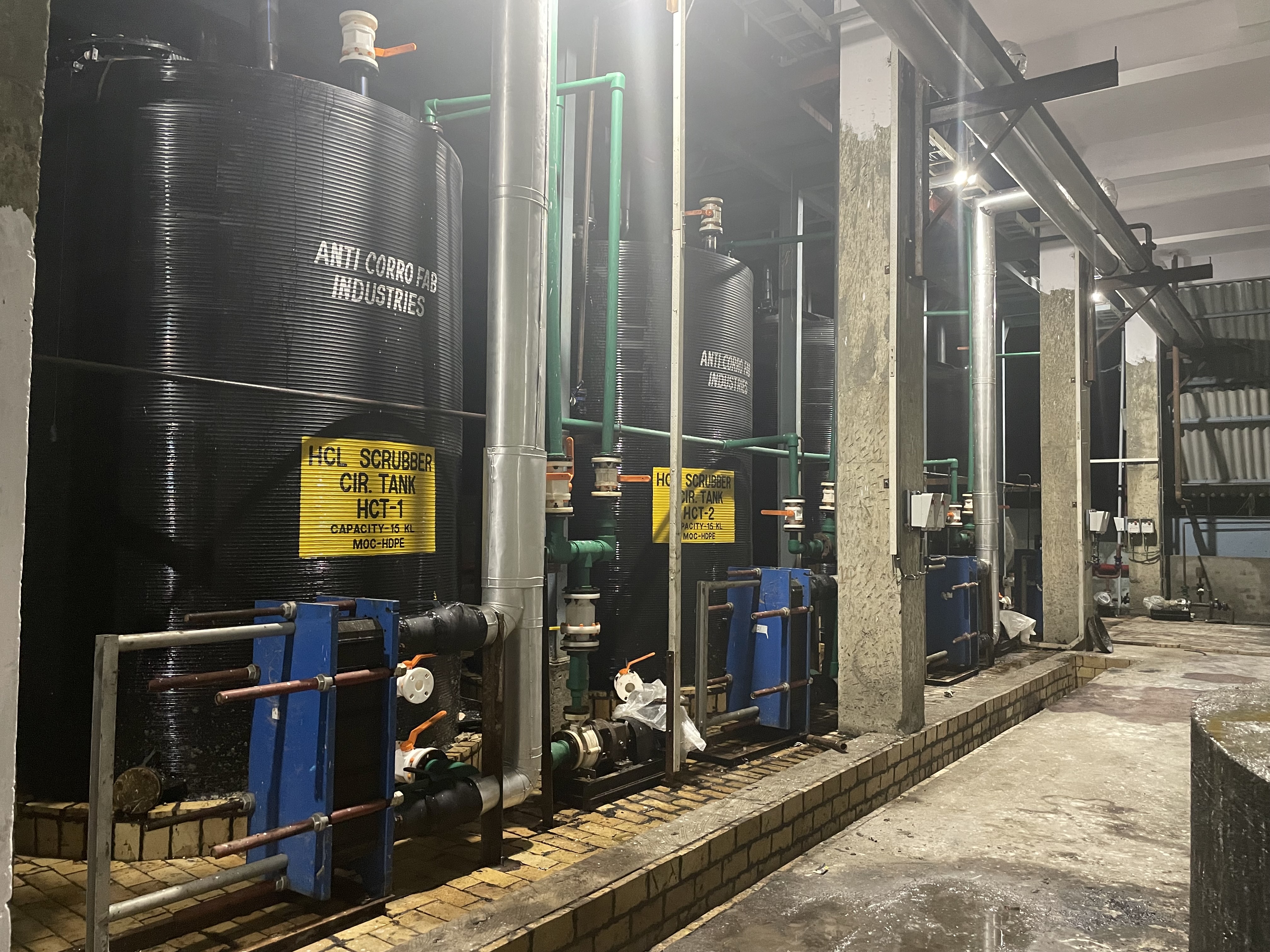 Air pollution control systems and industrial scrubbers by ACFI